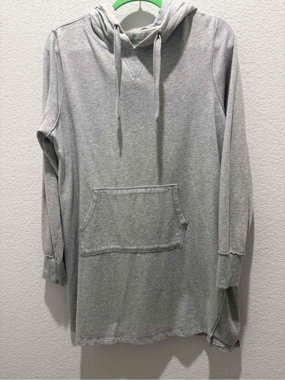 Calvin Klein Light Gray Crewneck Hoodie Sweatshirt